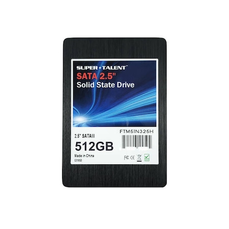 Super Talent TeraNova 512GB 2.5in. SATA3 Solid State Drive (TLC) FTM51N325H